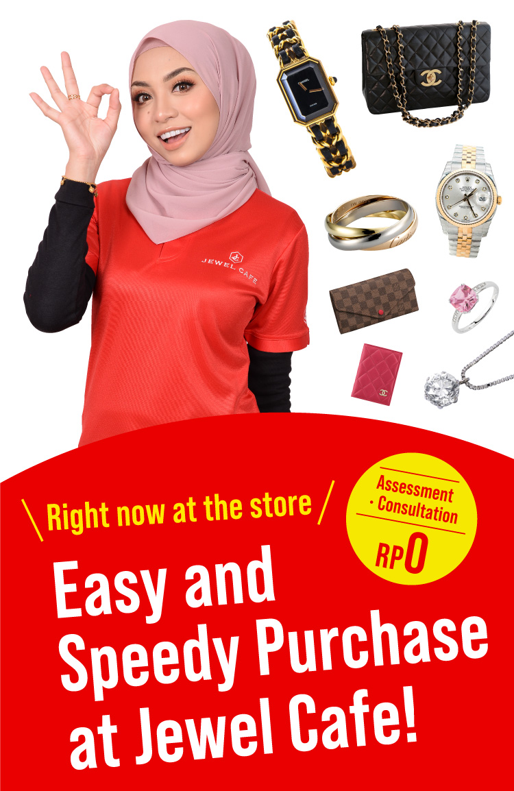 You can sell it right now at Jewel Cafe! Free assessment and consultation