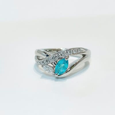 cincin 0.31ct Pt900