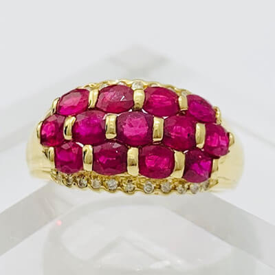 cincin 2.24ct K18YG