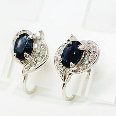 subang  0.62ct/0.54ct Pt850