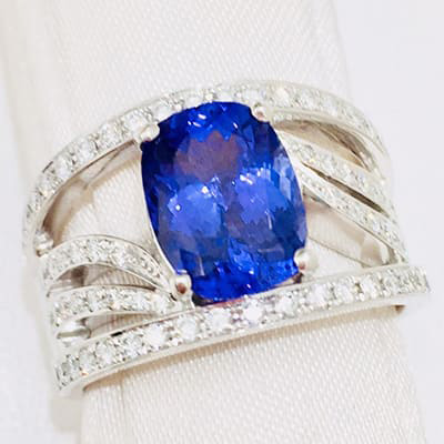 cincin 1.21ct Pt900