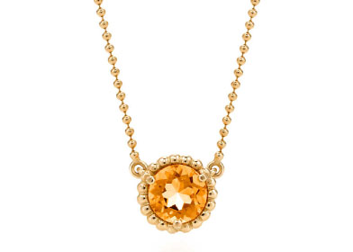 金券・商品券属買取ランキング2位 citrine necklace